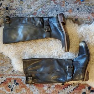 Lucky distressed riding boots